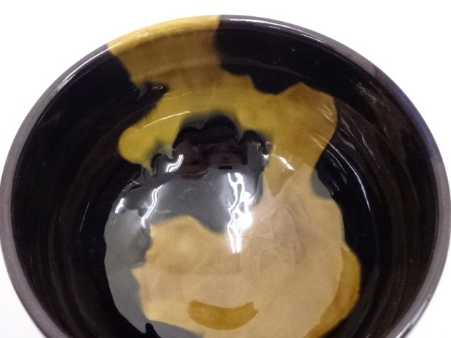 道具 ] - 道具 九谷焼 森澤昭三造 深厚釉彩茶碗 | ネット